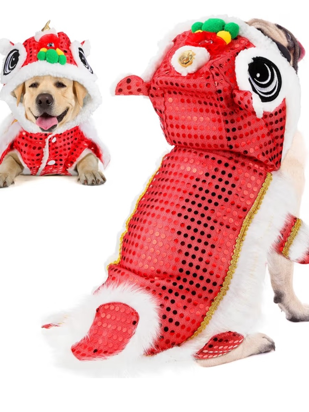 NWOT Dragon Chinese New Year Dog Costume